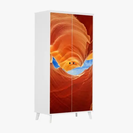 Sticker pour armoire aperçu d'Antelope Canyon – Wallnifity®