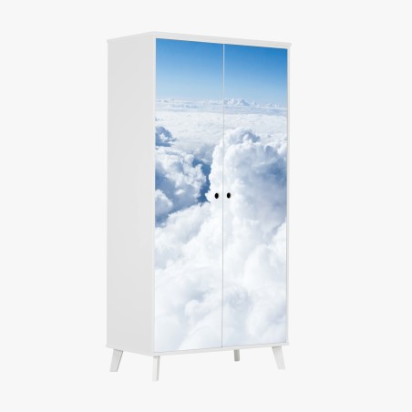 Sticker pour armoire mer de nuages à haute altitude – Wallnifity®