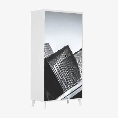 Sticker pour armoire perspective architecturale Hong Kong – Wallnifity®