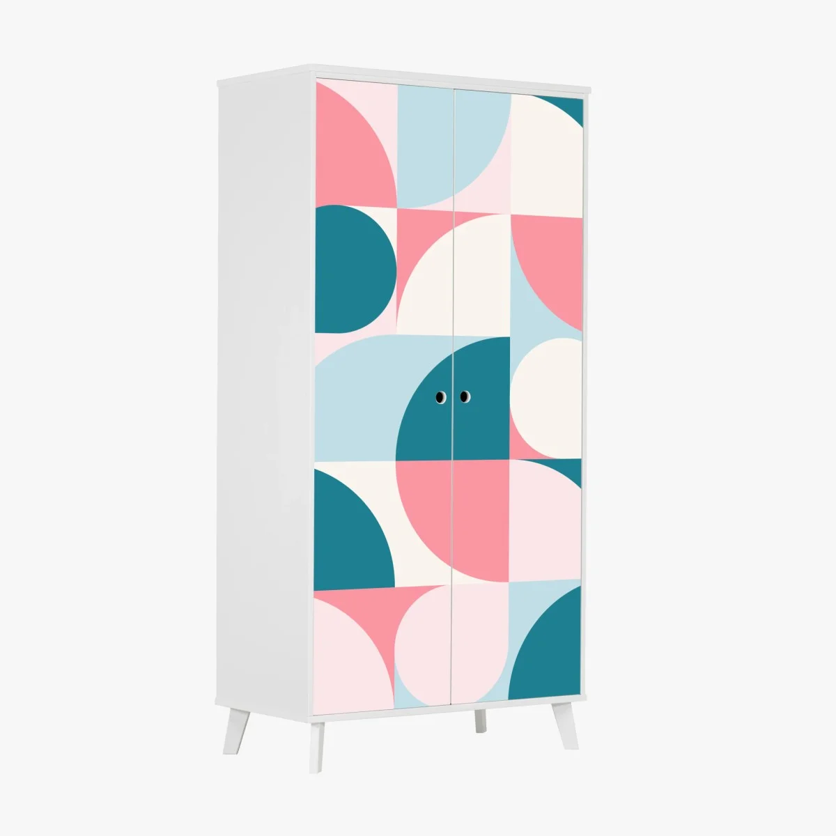 Sticker pour armoire motif géométrique pastel moderne – Wallnifity® Sticker pour armoire motif géométrique pastel moderne – Wallnifity®
