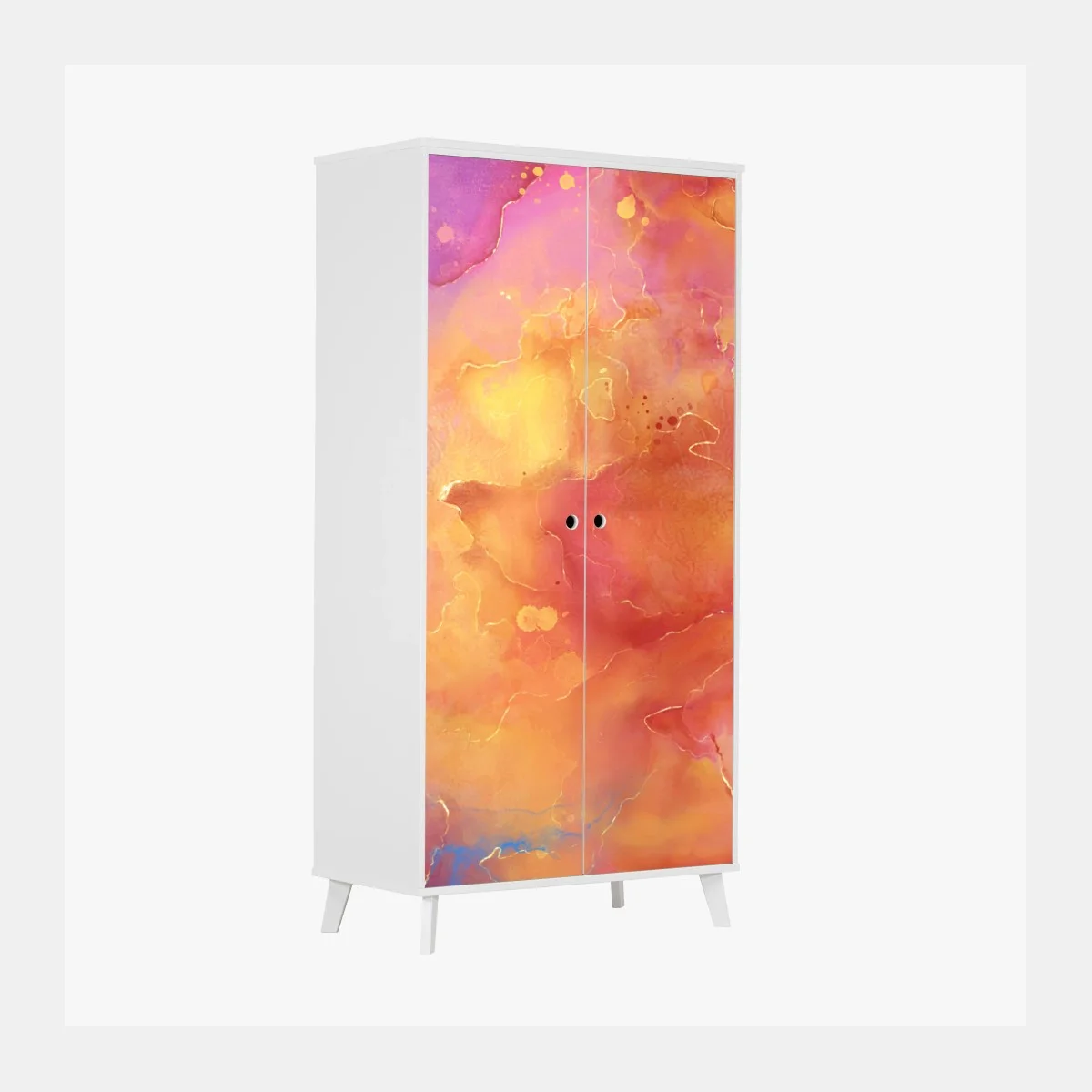 Sticker pour armoire éclat chromatique abstrait – Wallnifity® Sticker pour armoire éclat chromatique abstrait – Wallnifity®