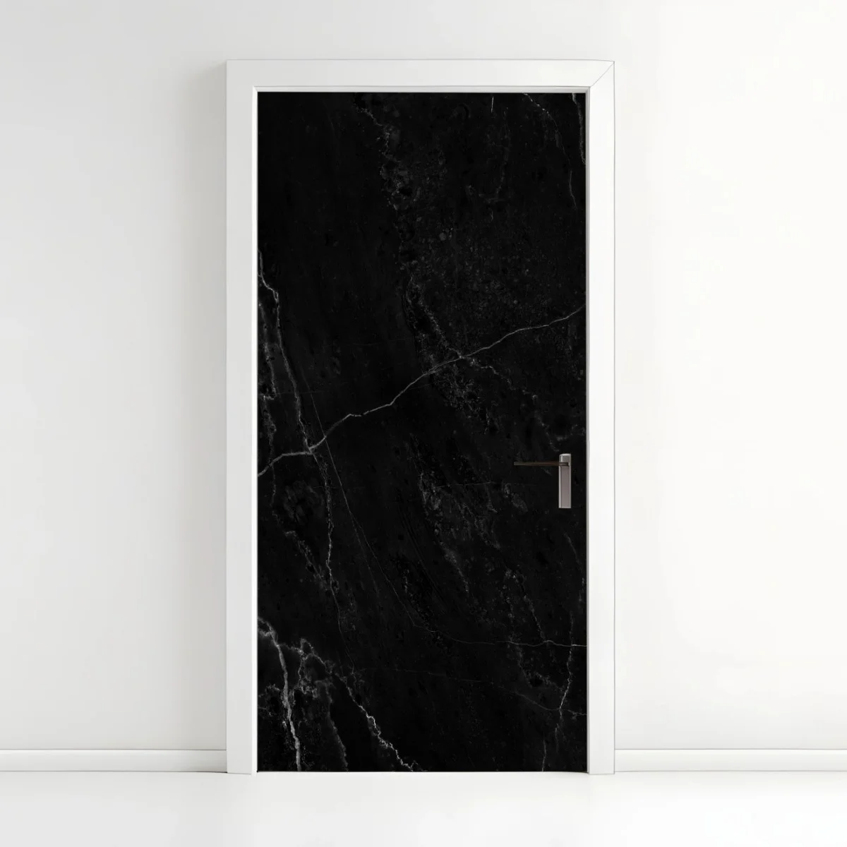 Sticker pour porte marbre noir veiné pour décoration murale – Wallnifity® Sticker pour porte marbre noir veiné pour décoration murale – Wallnifity®