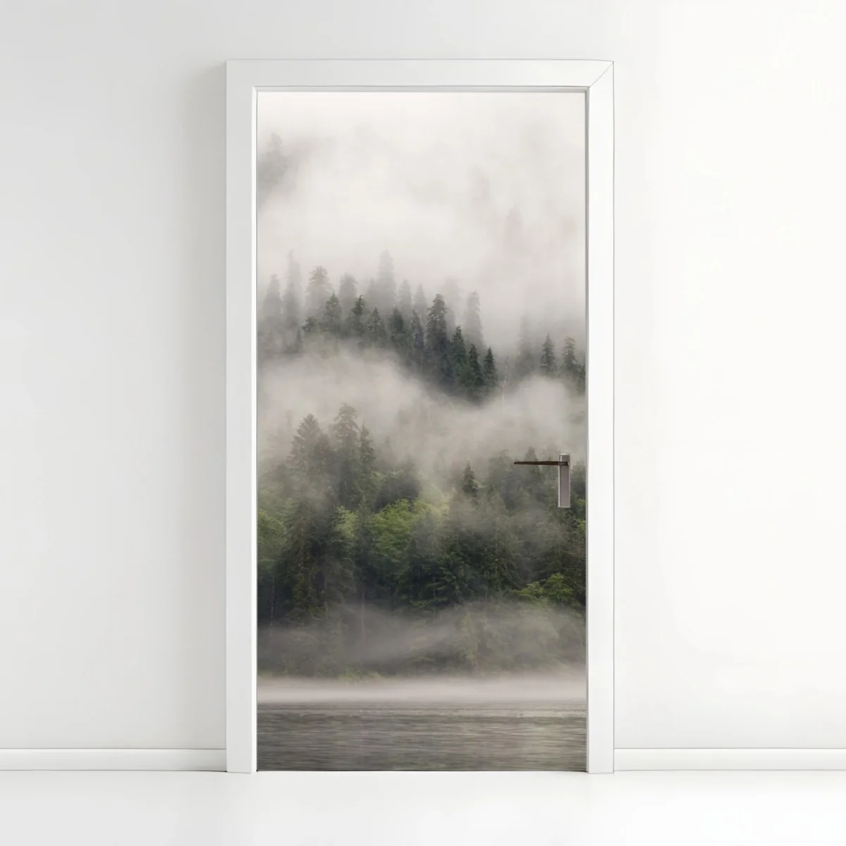 Sticker pour porte brume enveloppante dans la forêt de Colombie-Britannique – Wallnifity® Sticker pour porte brume enveloppante dans la forêt de Colombie-Britannique – Wallnifity®