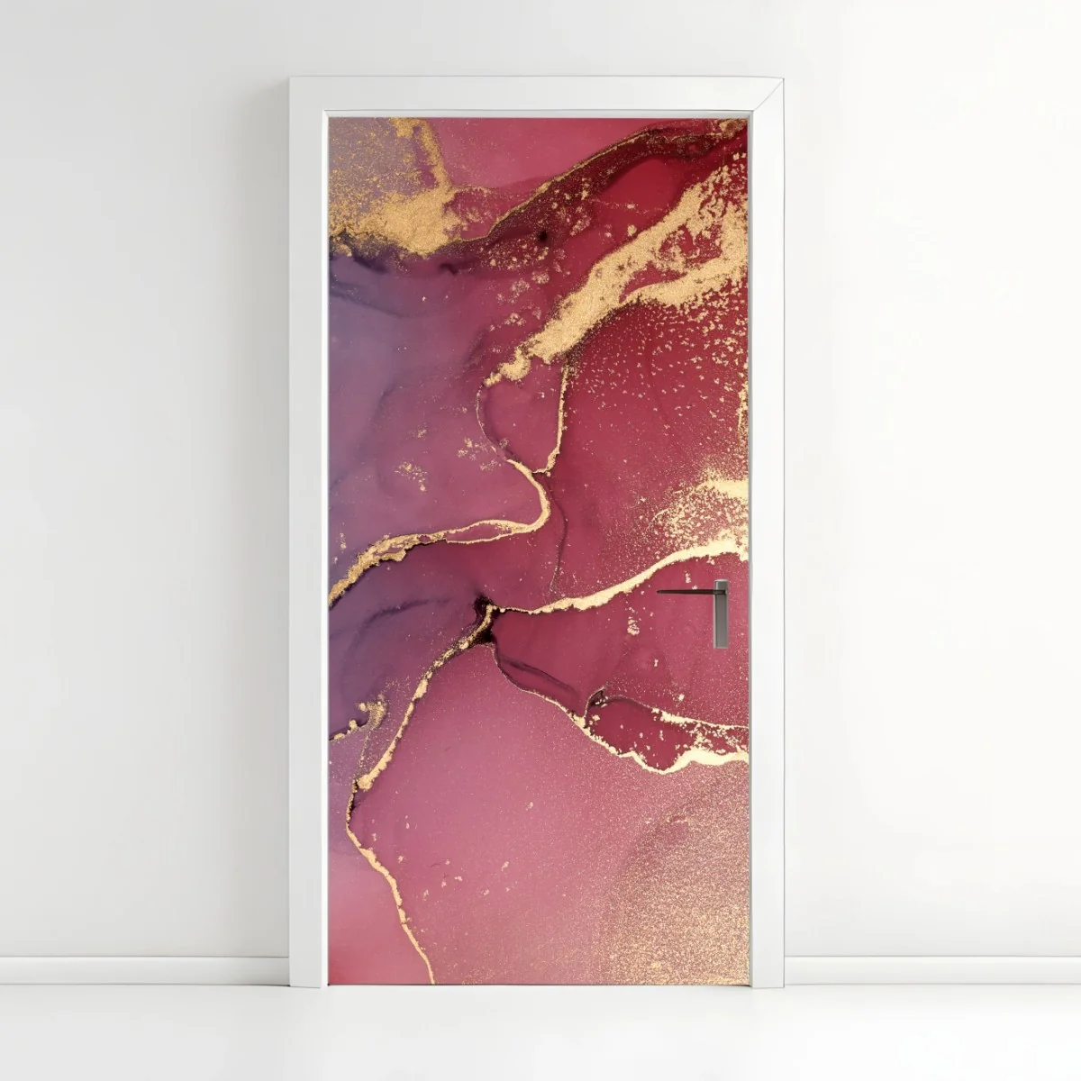 Sticker pour porte marbre abstrait aux reflets dorés – Wallnifity® Sticker pour porte marbre abstrait aux reflets dorés – Wallnifity®