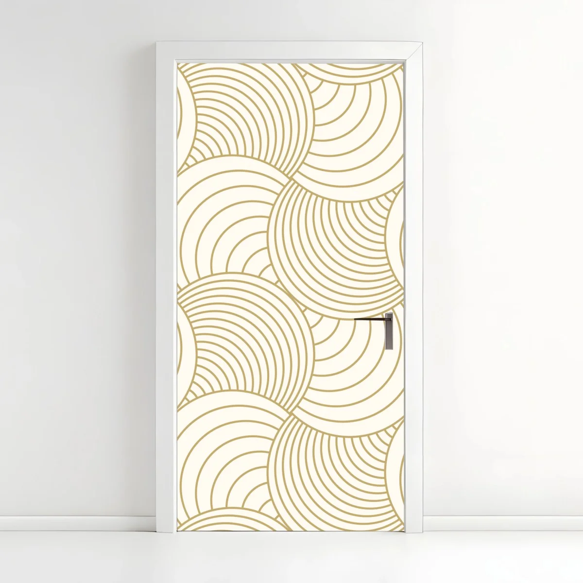 Sticker pour porte motif de cercles dorés minimaliste – Wallnifity® Sticker pour porte motif de cercles dorés minimaliste – Wallnifity®