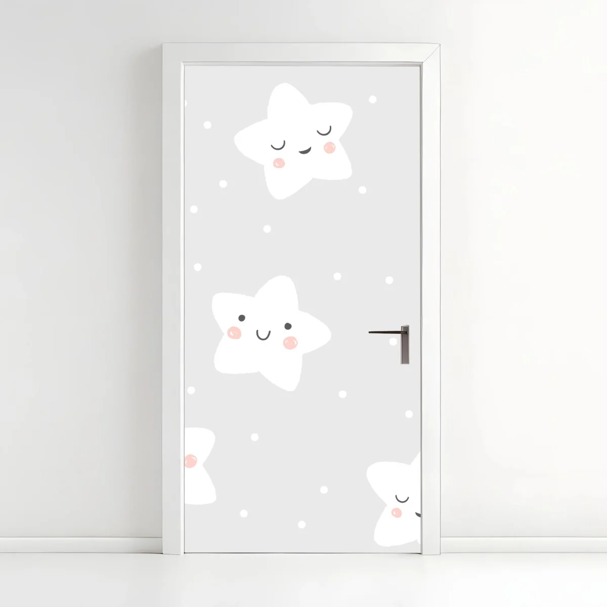 Sticker pour porte motif d'étoiles souriantes pour chambre d'enfant – Wallnifity® Sticker pour porte motif d'étoiles souriantes pour chambre d'enfant – Wallnifity®