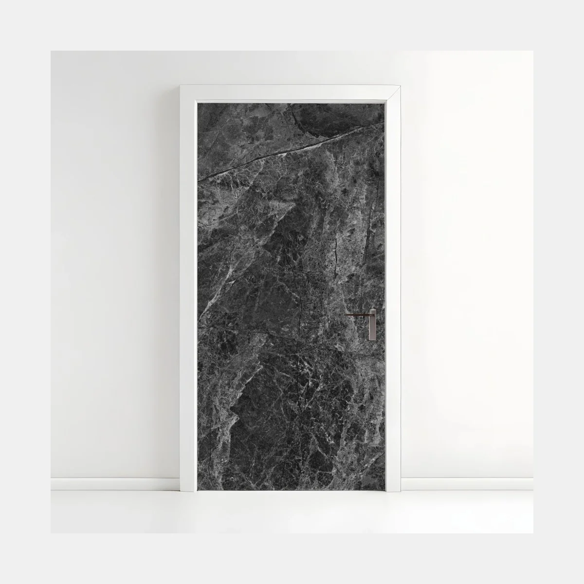 Sticker pour porte marbre sombre à veines détaillées – Wallnifity® Sticker pour porte marbre sombre à veines détaillées – Wallnifity®