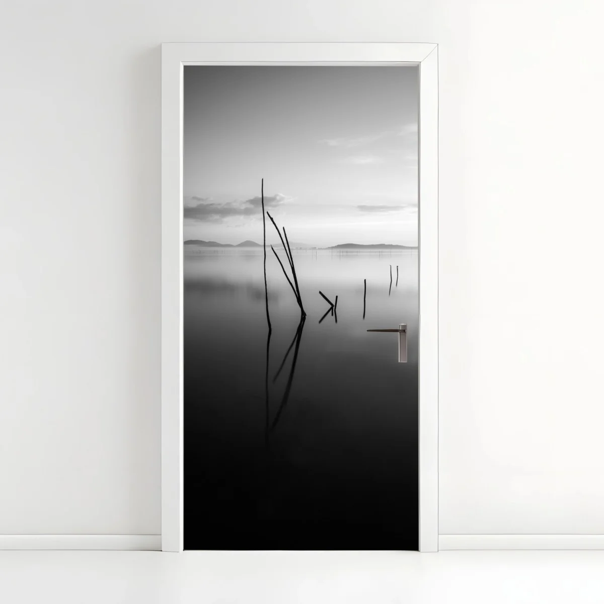 Sticker pour porte silence au bord du lac – Wallnifity® Sticker pour porte silence au bord du lac – Wallnifity®