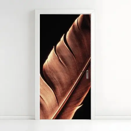 Sticker pour porte plume délicate en contre-jour – Wallnifity®
