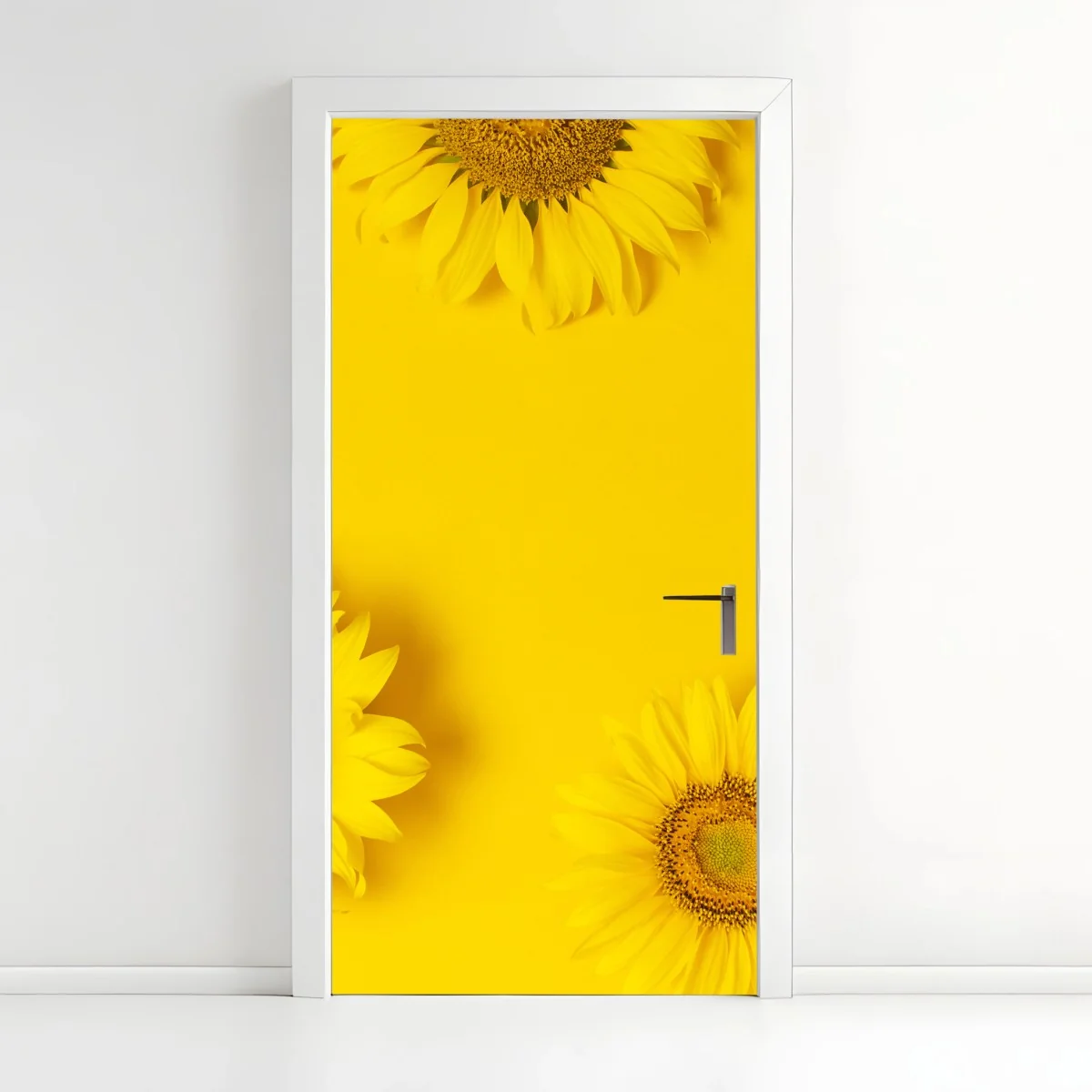 Sticker pour porte éclat de tournesols sur fond jaune – Wallnifity® Sticker pour porte éclat de tournesols sur fond jaune – Wallnifity®