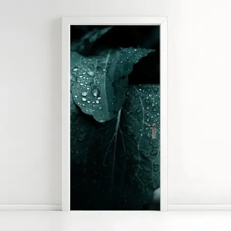 Sticker pour porte feuilles perlées de rosée – Wallnifity®