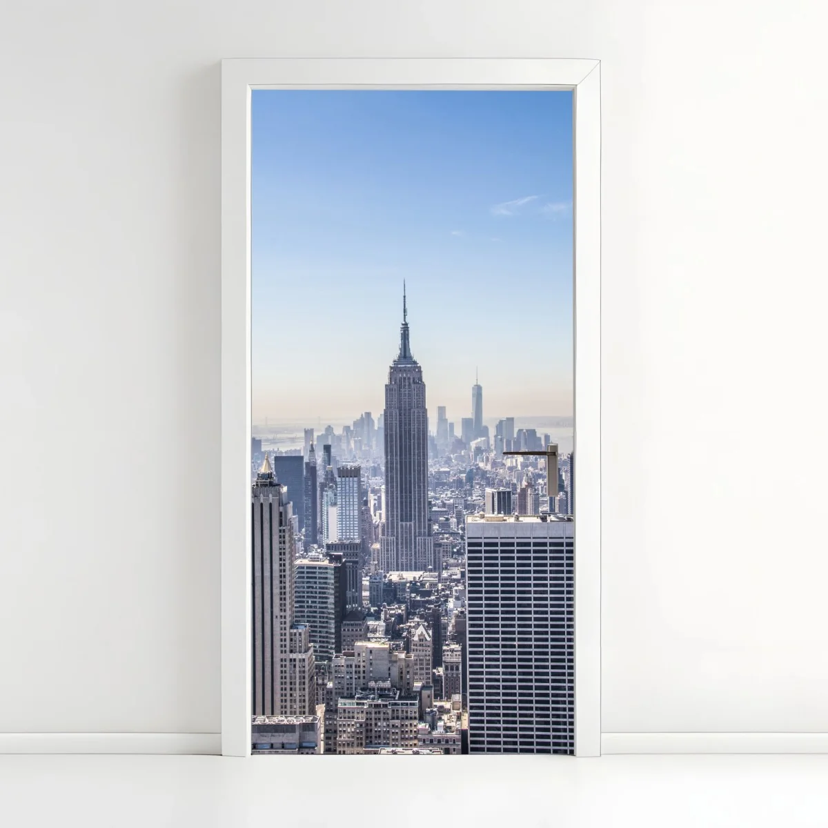 Sticker pour porte vue emblématique de New York au cœur de Manhattan – Wallnifity® Sticker pour porte vue emblématique de New York au cœur de Manhattan – Wallnifity®