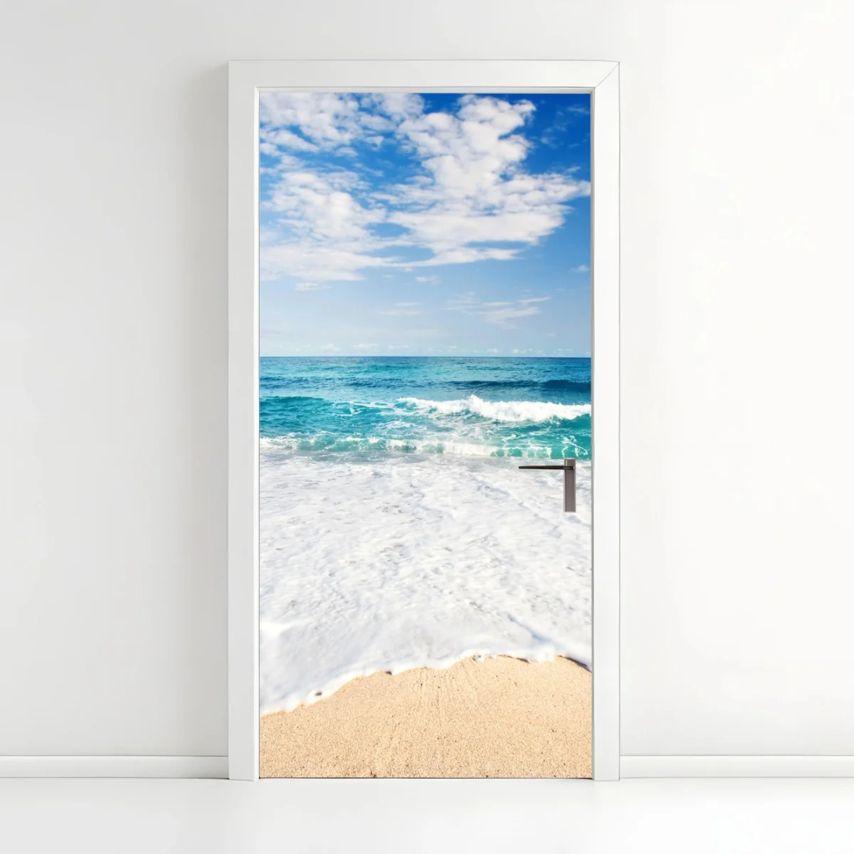 Sticker pour porte brise marine et vagues turquoises – Wallnifity® Sticker pour porte brise marine et vagues turquoises – Wallnifity®