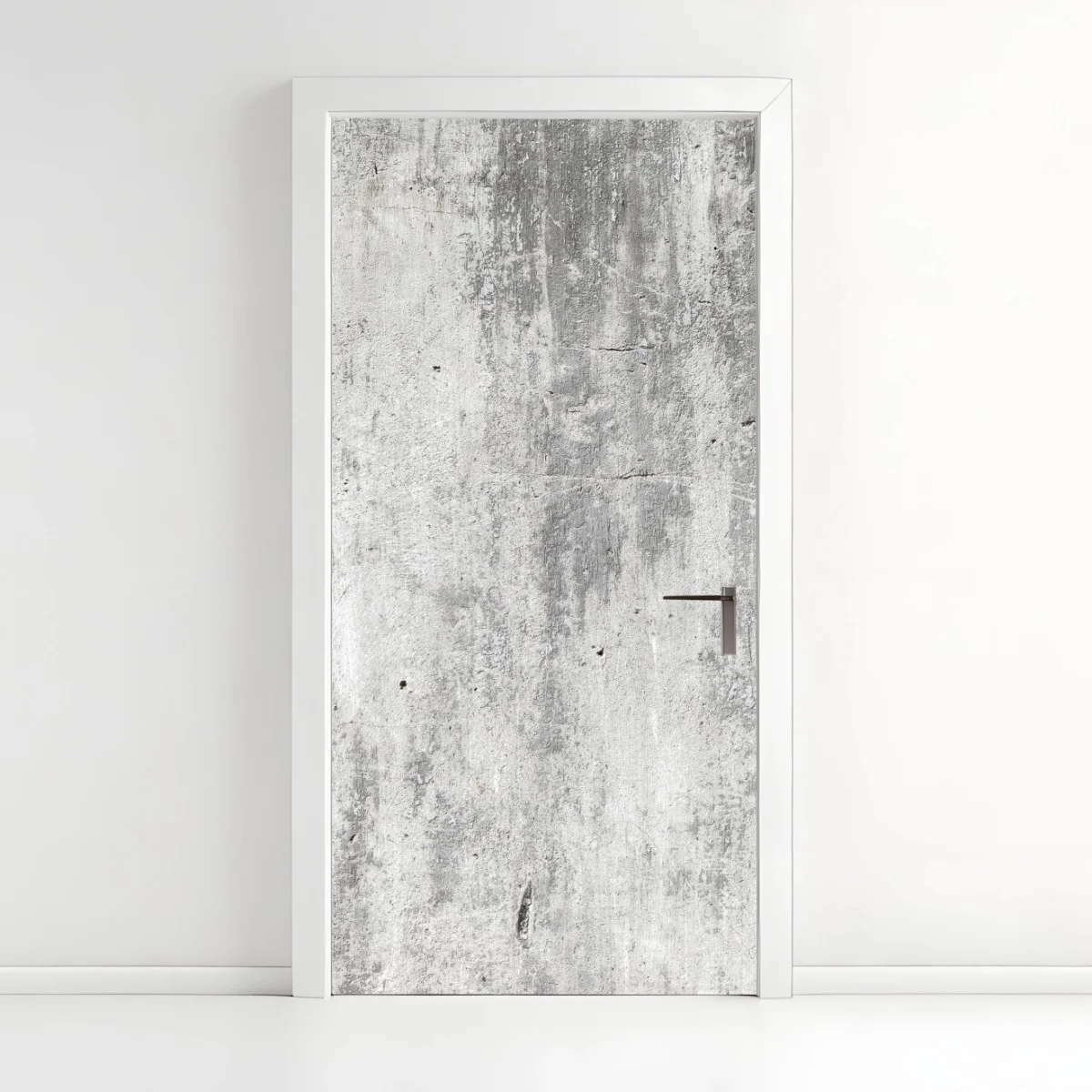 Sticker pour porte texture de mur en béton vieilli – Wallnifity® Sticker pour porte texture de mur en béton vieilli – Wallnifity®