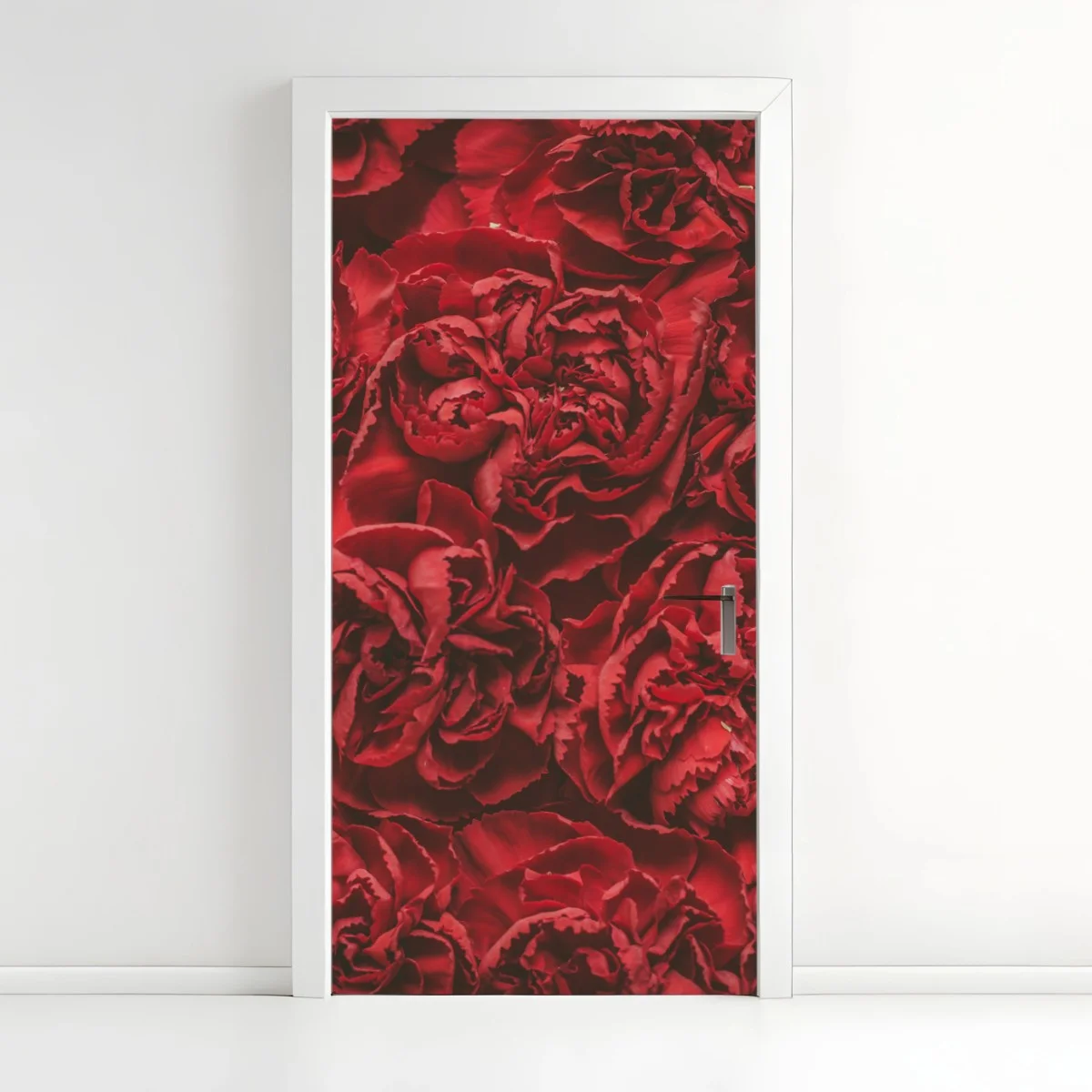 Sticker pour porte œillets rouges rétro pour décoration intérieure – Wallnifity® Sticker pour porte œillets rouges rétro pour décoration intérieure – Wallnifity®