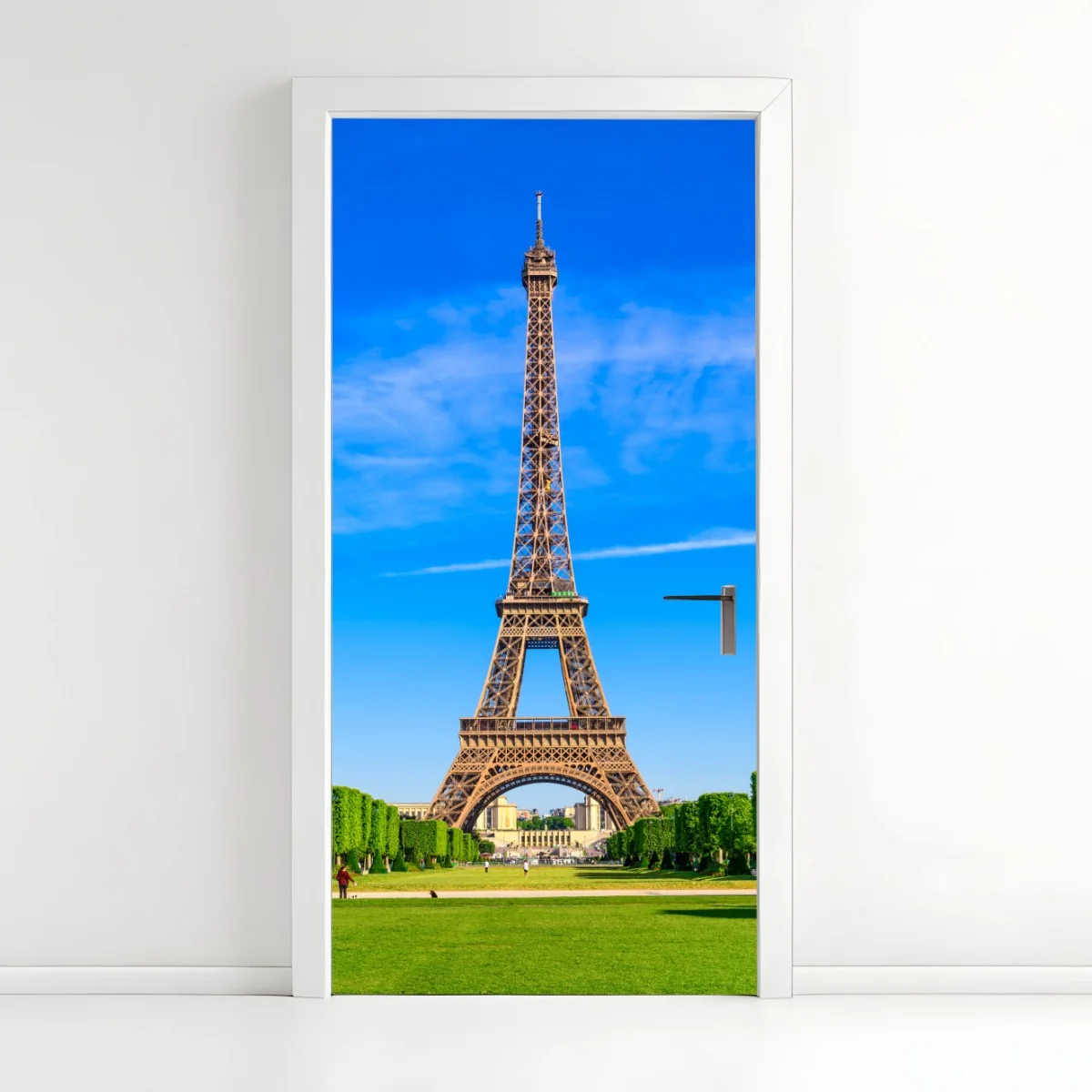 Sticker pour porte vue emblématique de la Tour Eiffel au Champ de Mars – Wallnifity® Sticker pour porte vue emblématique de la Tour Eiffel au Champ de Mars – Wallnifity®