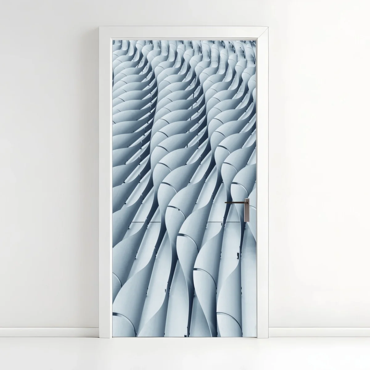 Sticker pour porte vagues métalliques motif architectural moderne – Wallnifity® Sticker pour porte vagues métalliques motif architectural moderne – Wallnifity®
