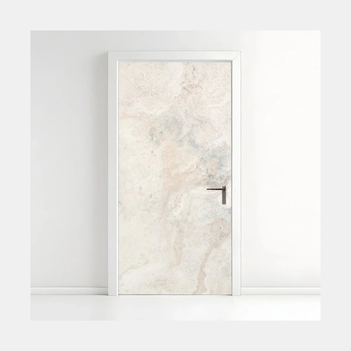 Sticker pour porte marbre beige aux veines délicates – Wallnifity® Sticker pour porte marbre beige aux veines délicates – Wallnifity®