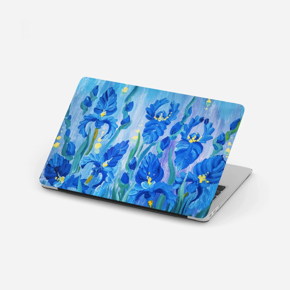 Sticker pour ordinateur portable bouquet d'iris bleus en peinture à l'huile – Wallnifity® Sticker pour ordinateur portable bouquet d'iris bleus en peinture à l'huile – Wallnifity®