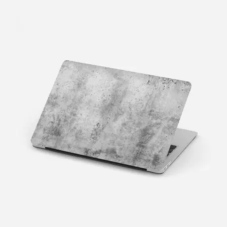 Sticker pour ordinateur portable texture de mur en béton brut – Wallnifity®