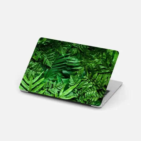Sticker pour ordinateur portable végétation tropicale luxuriante – Wallnifity®