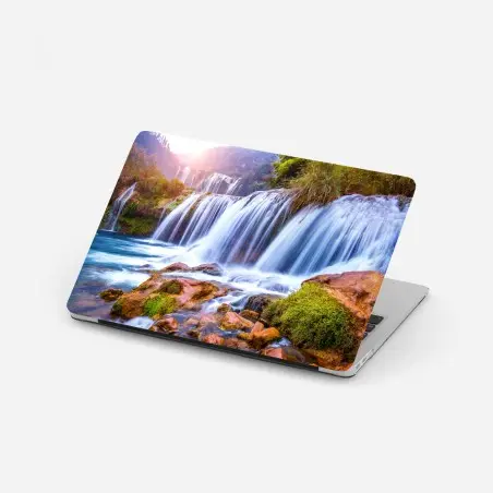 Sticker pour ordinateur portable cascade de Jiulong à Luoping – Wallnifity®