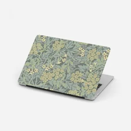Sticker pour ordinateur portable motif floral botanique élégant – Wallnifity®
