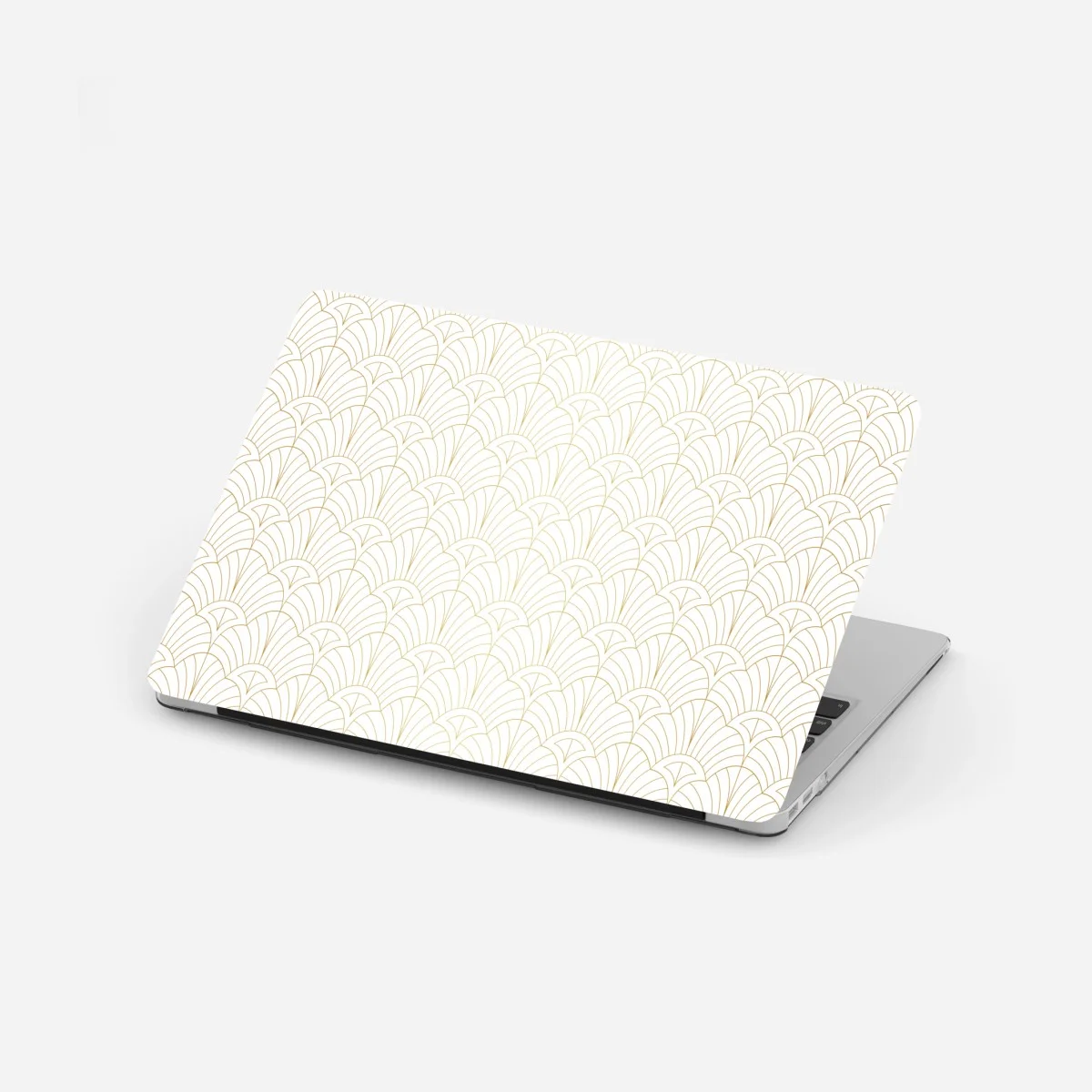 Sticker pour ordinateur portable motif art déco doré sur fond blanc – Wallnifity® Sticker pour ordinateur portable motif art déco doré sur fond blanc – Wallnifity®