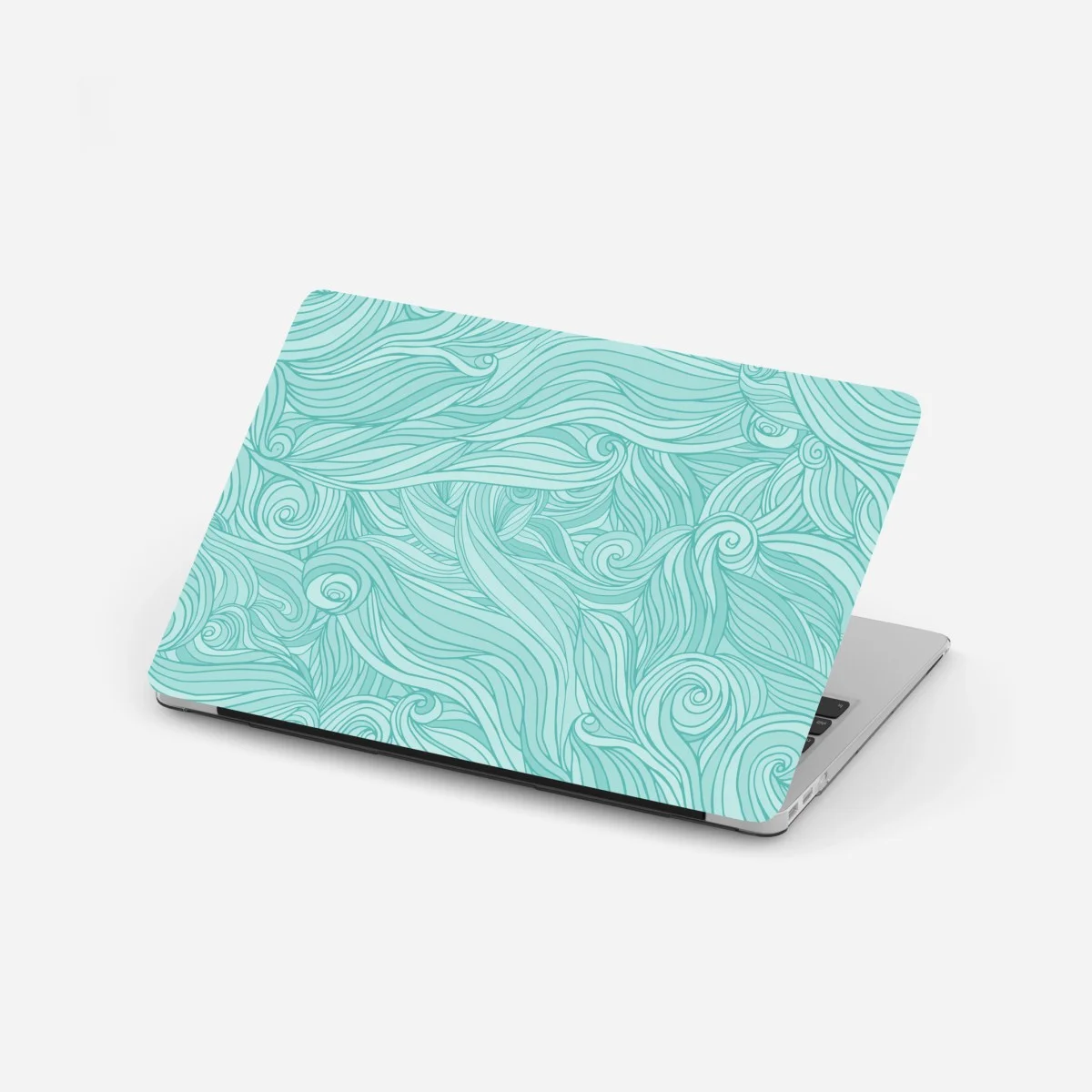 Sticker pour ordinateur portable motif aquatique ondulant turquoise – Wallnifity® Sticker pour ordinateur portable motif aquatique ondulant turquoise – Wallnifity®
