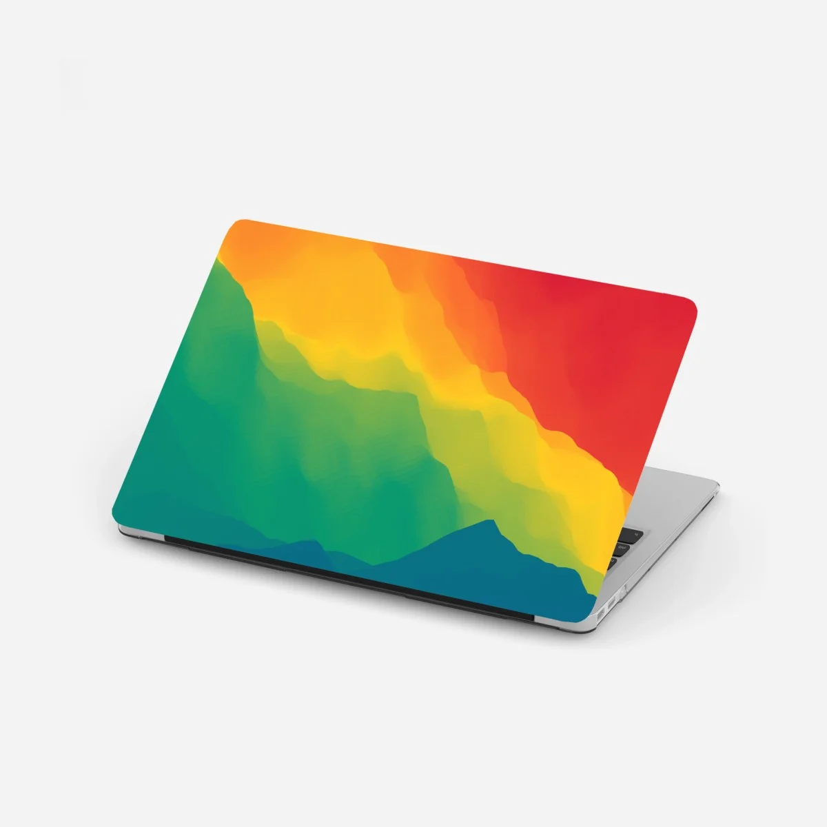Sticker pour ordinateur portable paysage abstrait de montagnes en dégradé – Wallnifity® Sticker pour ordinateur portable paysage abstrait de montagnes en dégradé – Wallnifity®