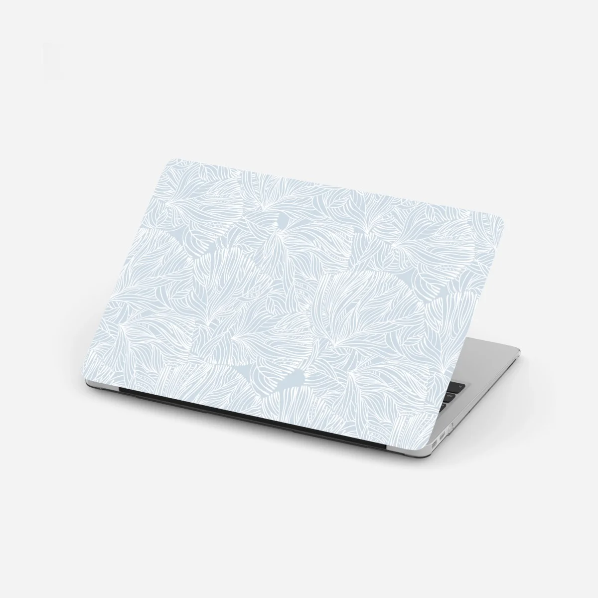 Sticker pour ordinateur portable motif floral linéaire bleu pastel – Wallnifity® Sticker pour ordinateur portable motif floral linéaire bleu pastel – Wallnifity®