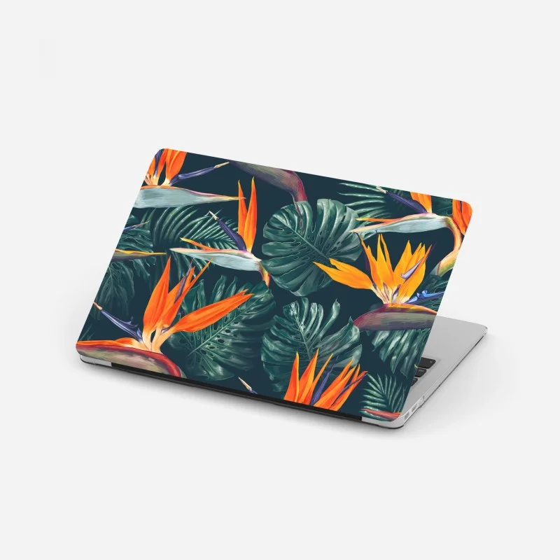 Sticker pour ordinateur portable motif tropical d'oiseaux-de-paradis et feuilles monstera – Wallnifity® Sticker pour ordinateur portable motif tropical d'oiseaux-de-paradis et feuilles monstera – Wallnifity®