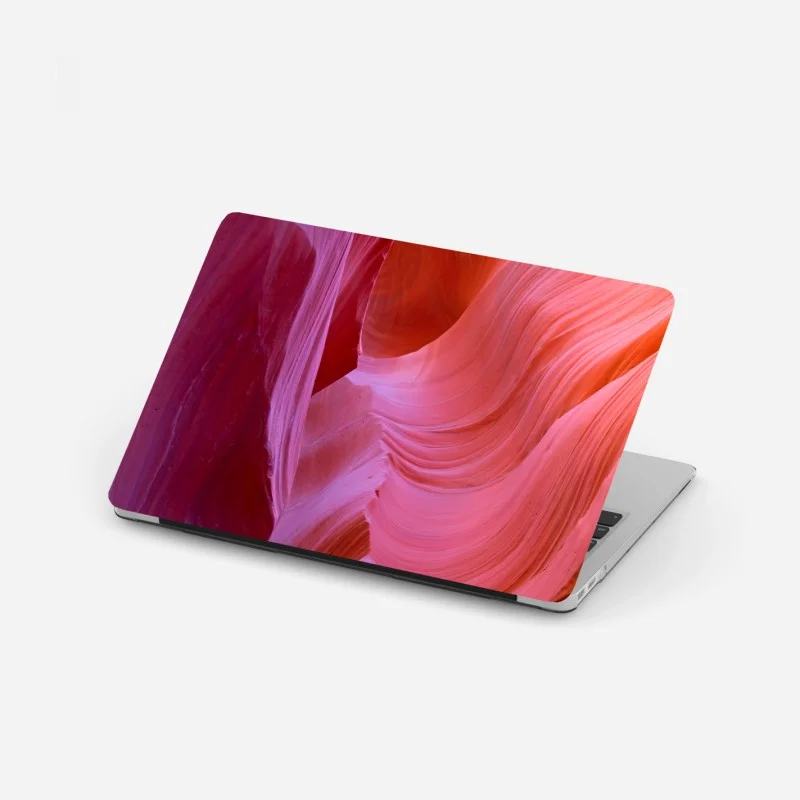 Sticker pour ordinateur portable courbes lumineuses d'Antelope Canyon – Wallnifity®