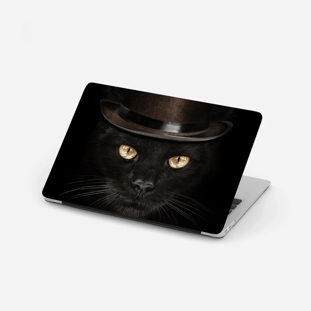 Sticker pour ordinateur portable chat élégant au chapeau haut-de-forme et nœud papillon – Wallnifity® Sticker pour ordinateur portable chat élégant au chapeau haut-de-forme et nœud papillon – Wallnifity®