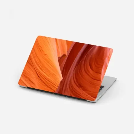 Sticker pour ordinateur portable vagues de grès d'Antelope Canyon – Wallnifity®