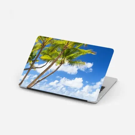 Sticker pour ordinateur portable paradis tropical à Punta Cana – Wallnifity®