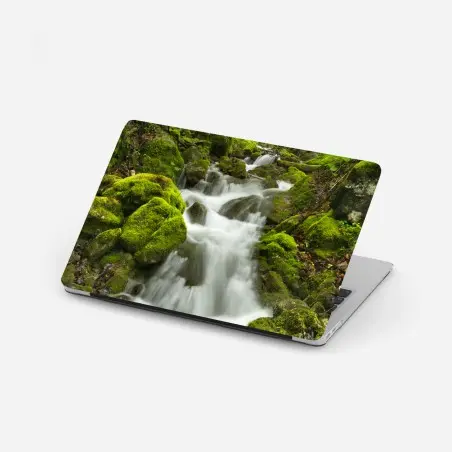 Sticker pour ordinateur portable cascade féerique de Slovenský Raj – Wallnifity®