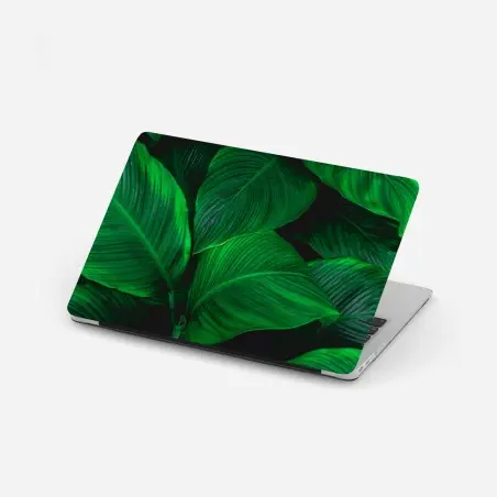 Sticker pour ordinateur portable feuillage tropical luxuriant – Wallnifity®