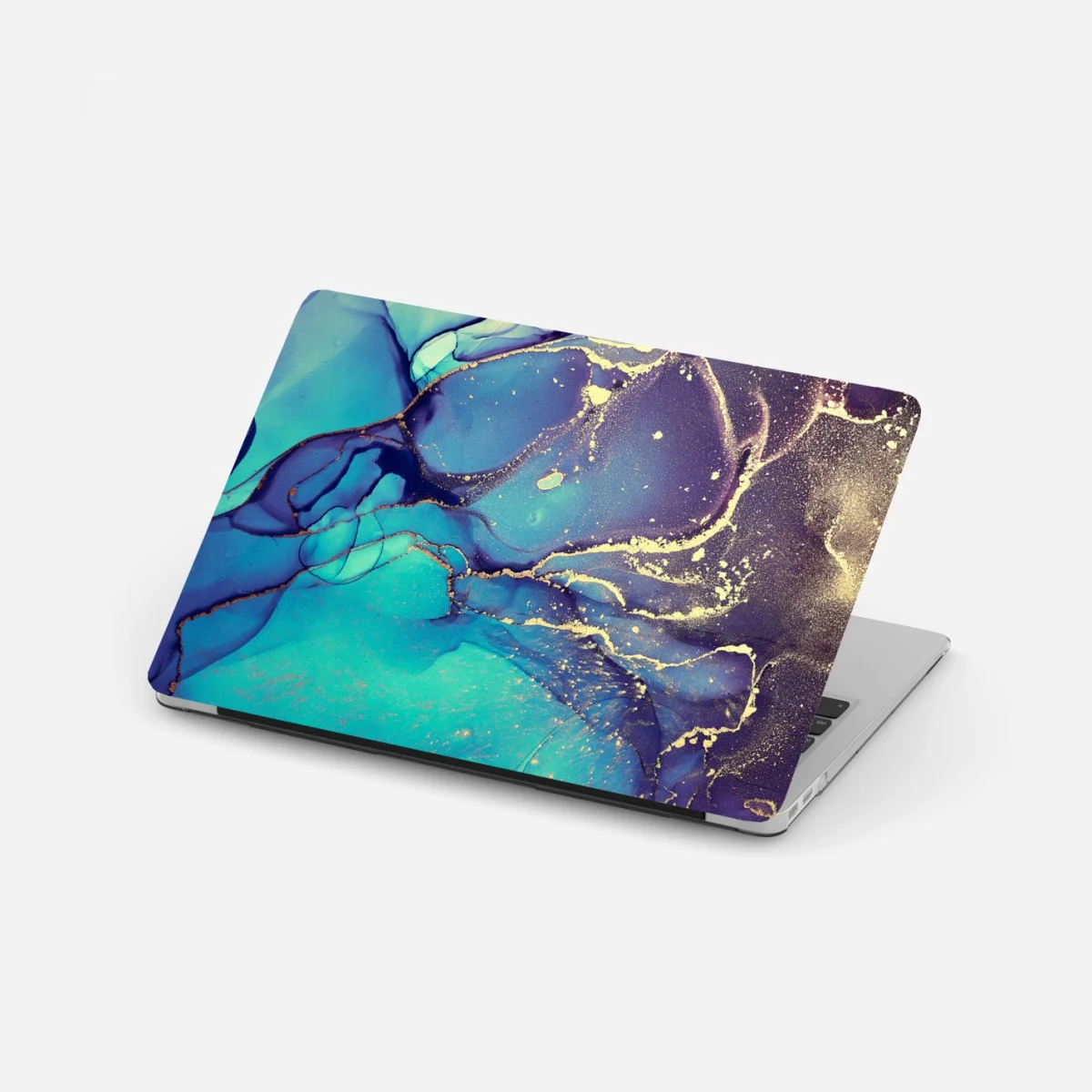 Sticker pour ordinateur portable abstraction aquatique aux reflets dorés – Wallnifity® Sticker pour ordinateur portable abstraction aquatique aux reflets dorés – Wallnifity®