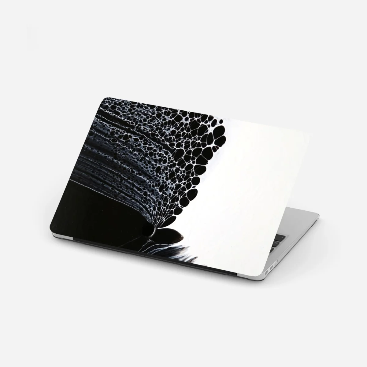Sticker pour ordinateur portable mélodie cellulaire en noir et blanc – Wallnifity® Sticker pour ordinateur portable mélodie cellulaire en noir et blanc – Wallnifity®