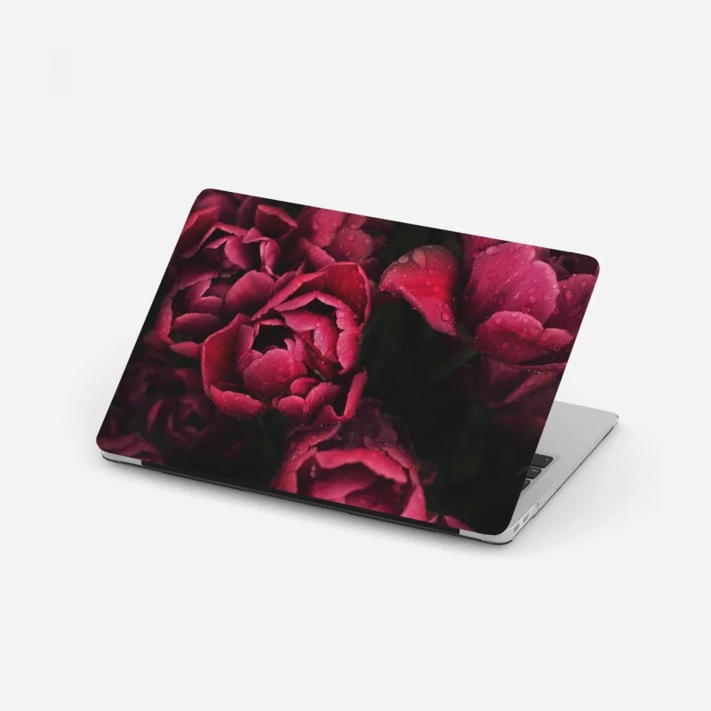 Sticker pour ordinateur portable bouquet de tulipes rouges en gros plan – Wallnifity® Sticker pour ordinateur portable bouquet de tulipes rouges en gros plan – Wallnifity®