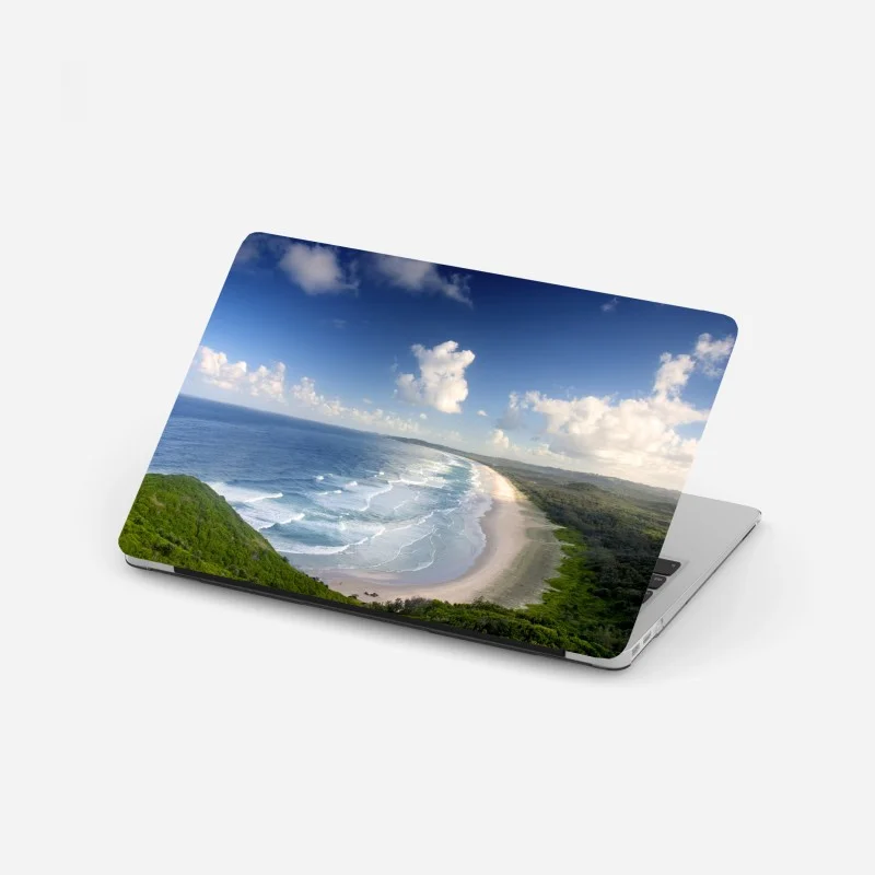 Sticker pour ordinateur portable vue aérienne de Byron Bay – Wallnifity® Sticker pour ordinateur portable vue aérienne de Byron Bay – Wallnifity®