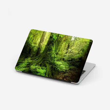 Sticker pour ordinateur portable forêt tropicale luxuriante – Wallnifity®