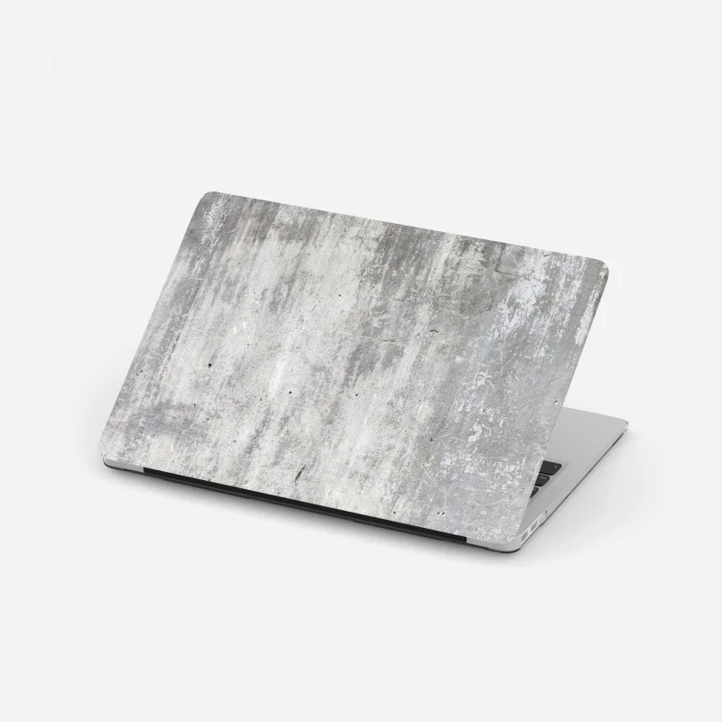 Sticker pour ordinateur portable texture de mur en béton vieilli – Wallnifity®