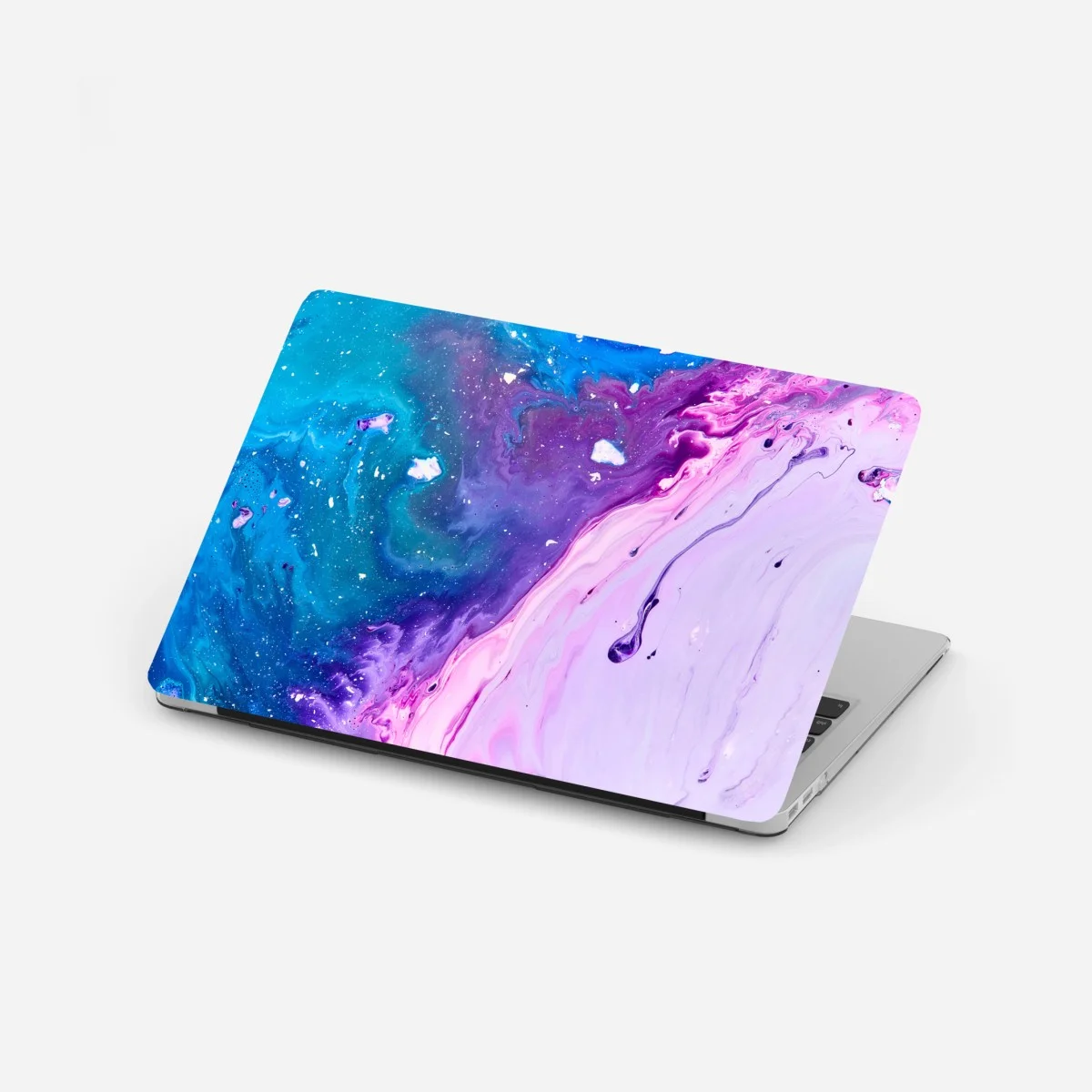 Sticker pour ordinateur portable vagues acryliques bleu et rose – Wallnifity® Sticker pour ordinateur portable vagues acryliques bleu et rose – Wallnifity®