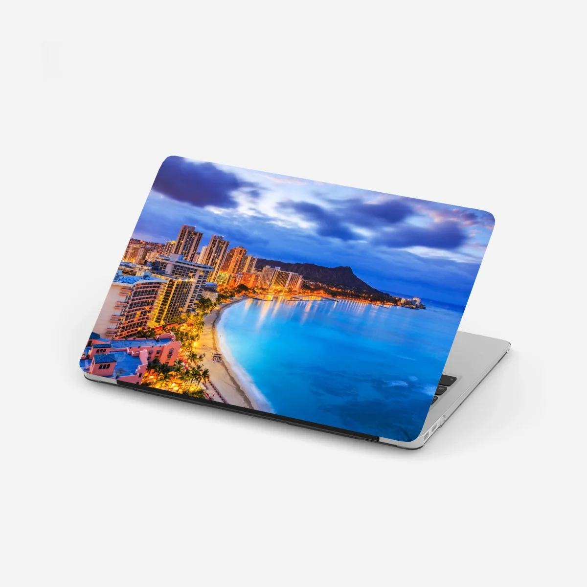 Sticker pour ordinateur portable vue panoramique de Waikiki et Diamond Head à Honolulu – Wallnifity® Sticker pour ordinateur portable vue panoramique de Waikiki et Diamond Head à Honolulu – Wallnifity®