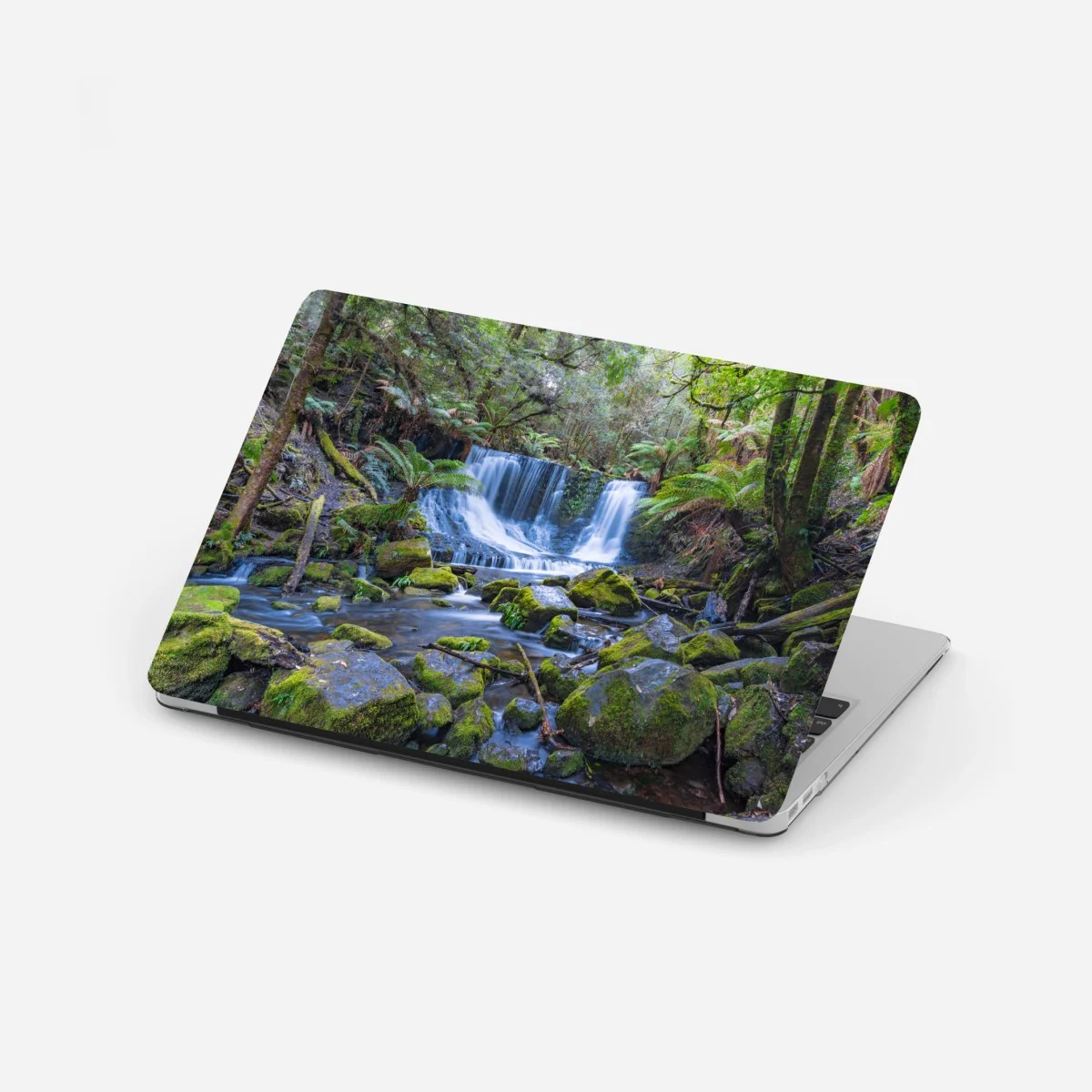 Sticker pour ordinateur portable cascade sereine au cœur de la forêt – Wallnifity® Sticker pour ordinateur portable cascade sereine au cœur de la forêt – Wallnifity®