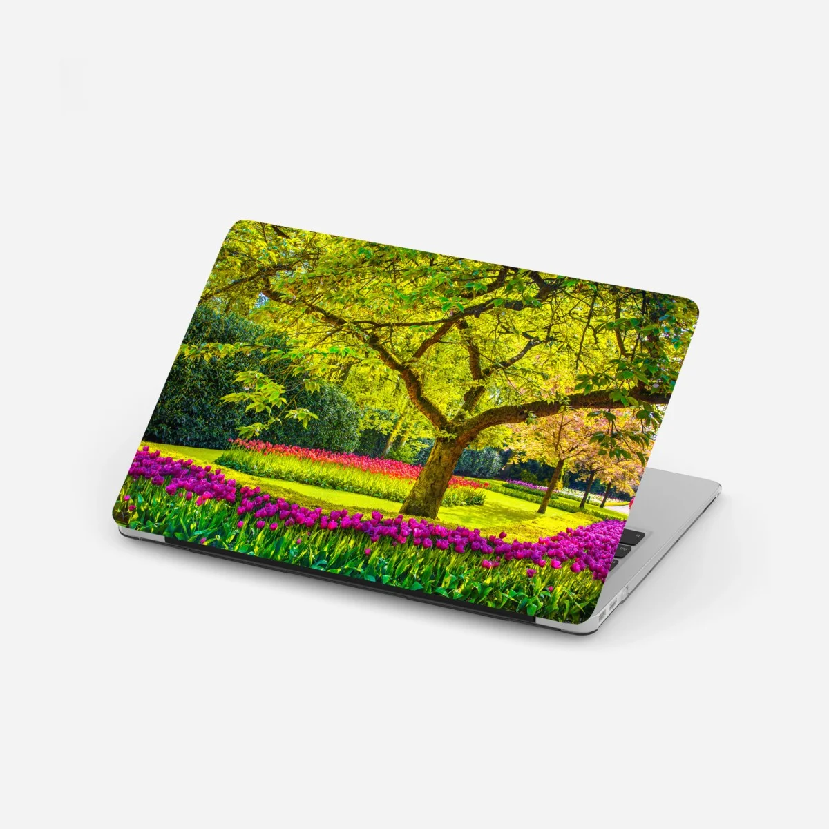 Sticker pour ordinateur portable promenade de printemps parmi les tulipes à Keukenhof – Wallnifity® Sticker pour ordinateur portable promenade de printemps parmi les tulipes à Keukenhof – Wallnifity®