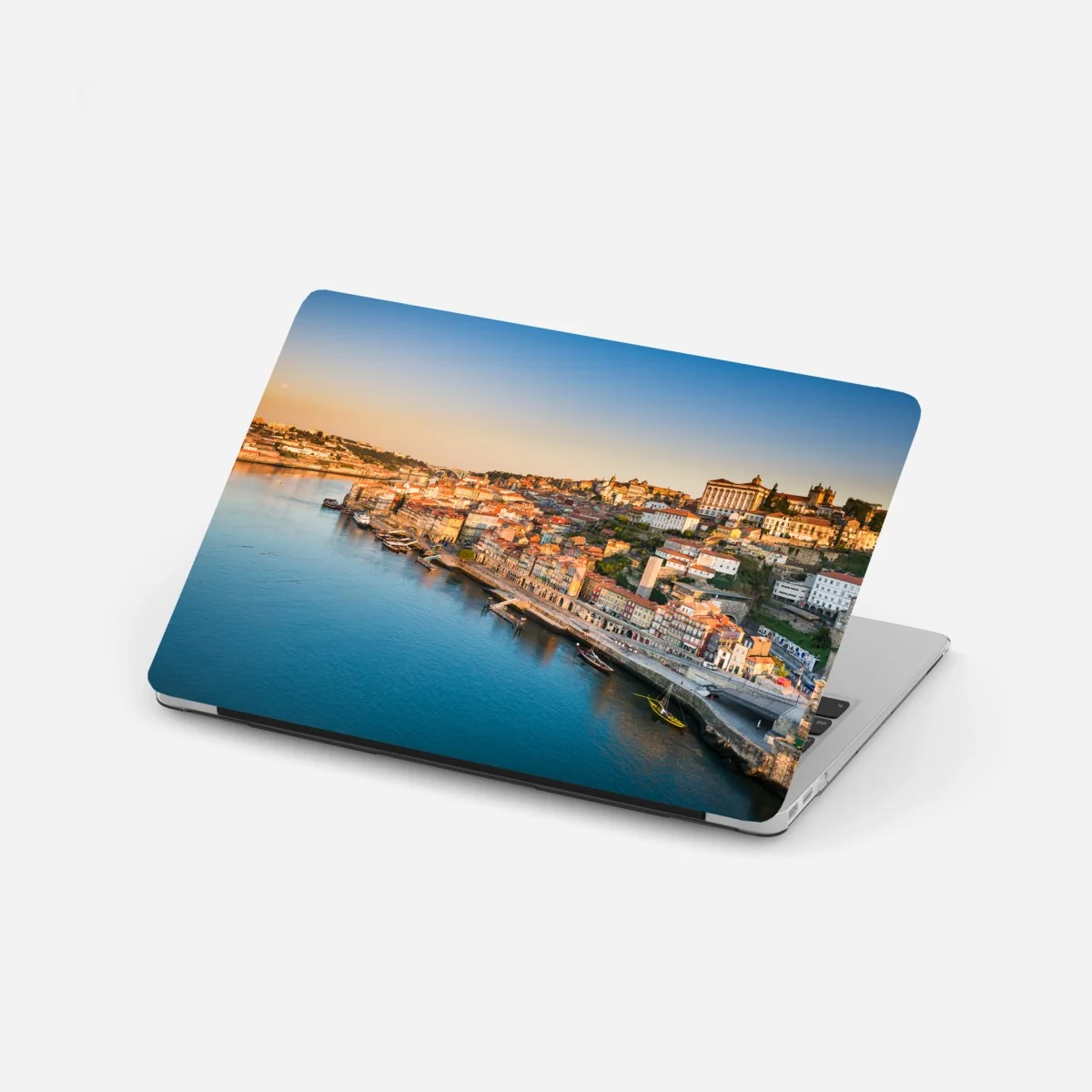 Sticker pour ordinateur portable panorama de Porto au coucher de soleil – Wallnifity® Sticker pour ordinateur portable panorama de Porto au coucher de soleil – Wallnifity®