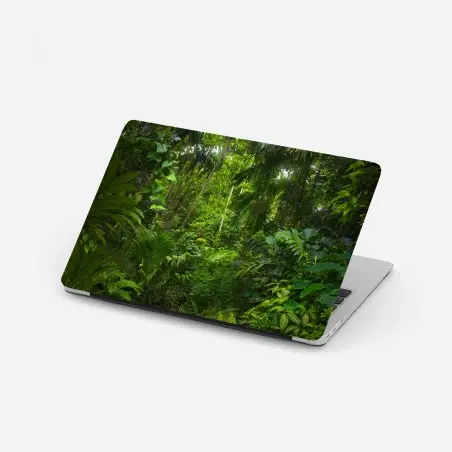 Sticker pour ordinateur portable oasis de verdure tropicale – Wallnifity®